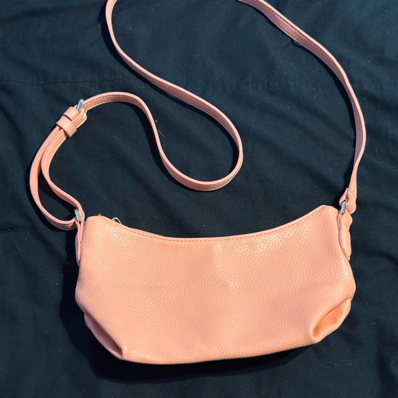 a new day Handbags - Women's Barbie Pink Crossbody Bag with Gold - Soft Pebble Leather